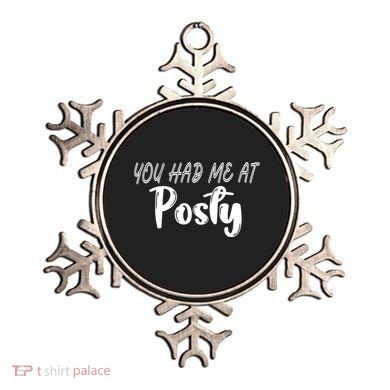 You Had Me At Posty Ornament