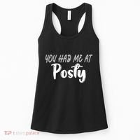 You Had Me At Posty Women's Tank Top thumb 0