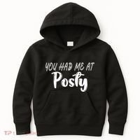 You Had Me At Posty Kids Hoodie thumb 0