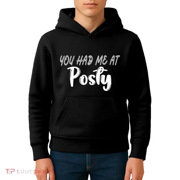 You Had Me At Posty Kids Hoodie