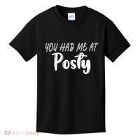 You Had Me At Posty Kids T-Shirt thumb 0
