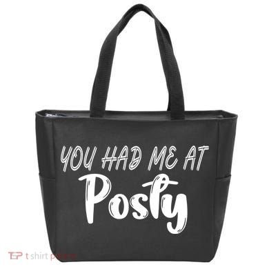 You Had Me At Posty Tote Bag