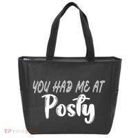 You Had Me At Posty Tote Bag thumb 0