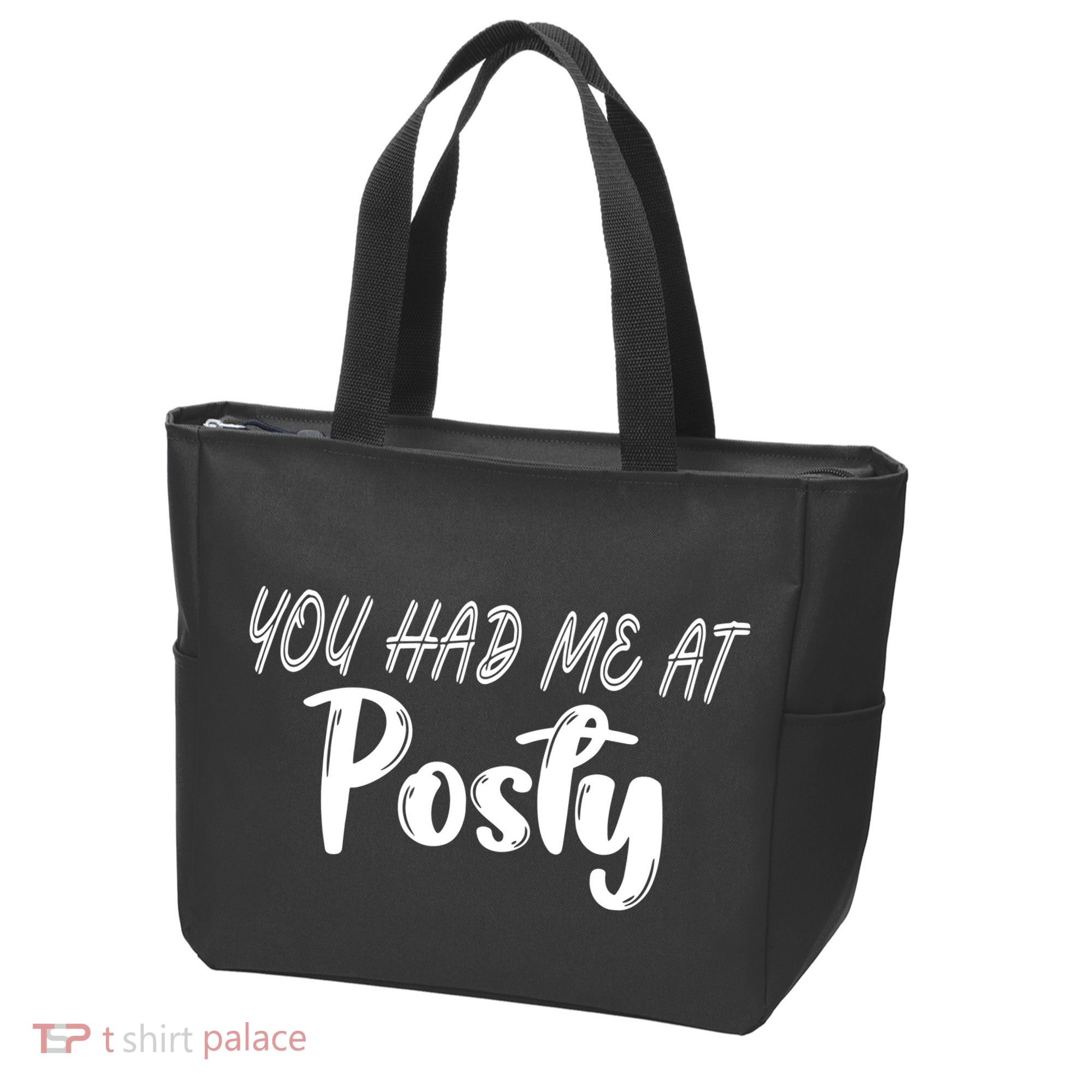 You Had Me At Posty Tote Bag