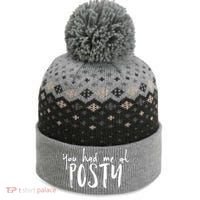 You Had Me At Posty The Baniff Cuffed Pom Beanie thumb 0