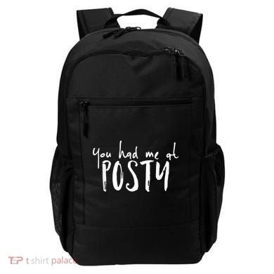 You Had Me At Posty Backpack