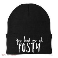 You Had Me At Posty Beanie thumb 0