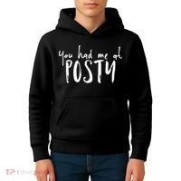 You Had Me At Posty Kids Hoodie thumb 4