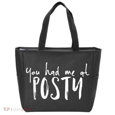 You Had Me At Posty Tote Bag