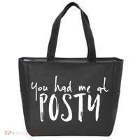 You Had Me At Posty Tote Bag thumb 0