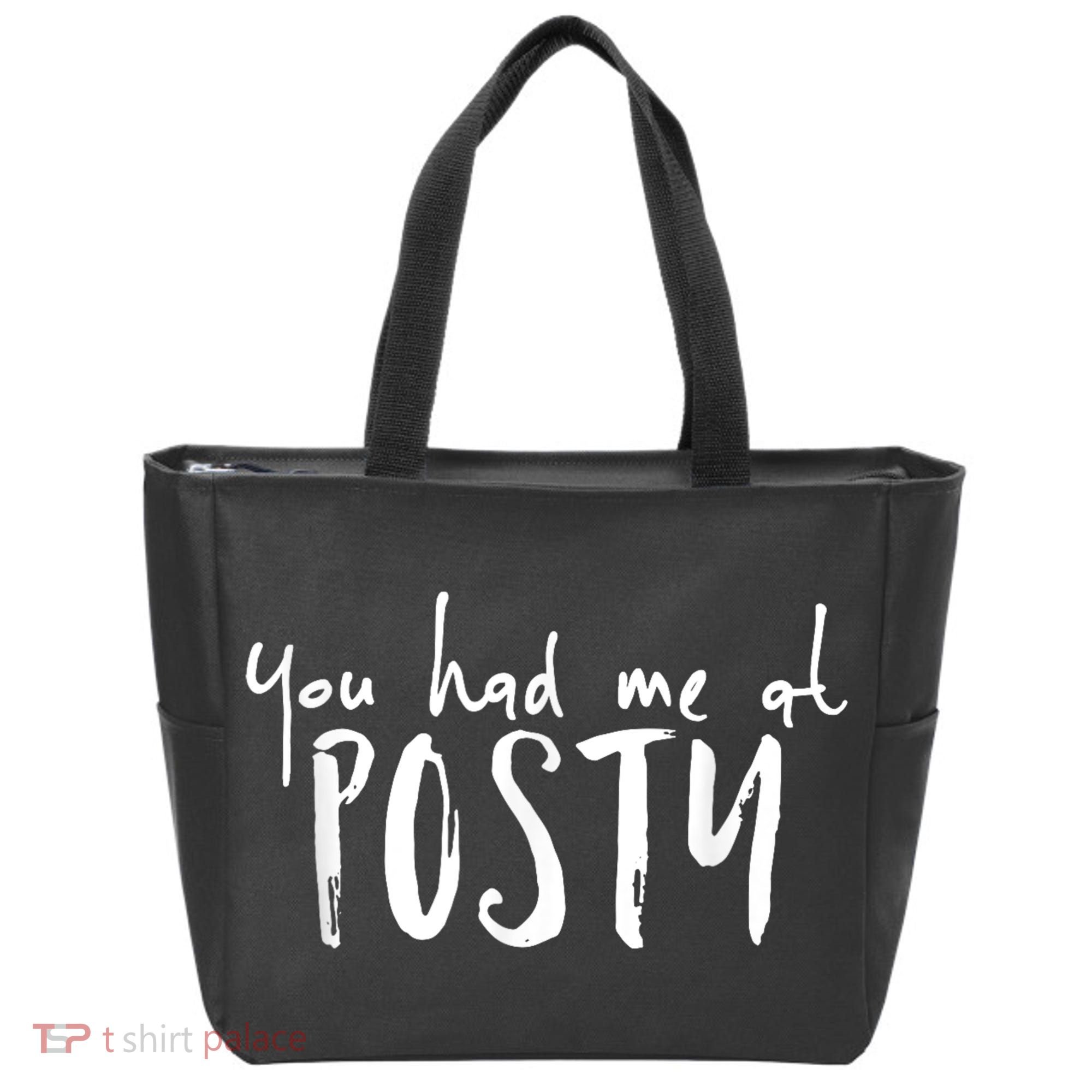 You Had Me At Posty Tote Bag