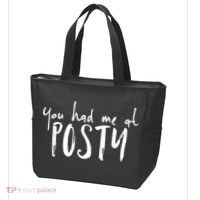 You Had Me At Posty Tote Bag thumb 3