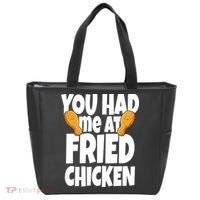 You Had Me At Fried Chicken Food Lover Tote Bag thumb 0