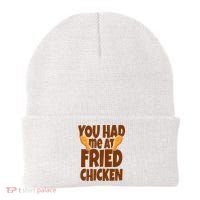 You Had Me At Fried Chicken Food Lover Beanie thumb 0