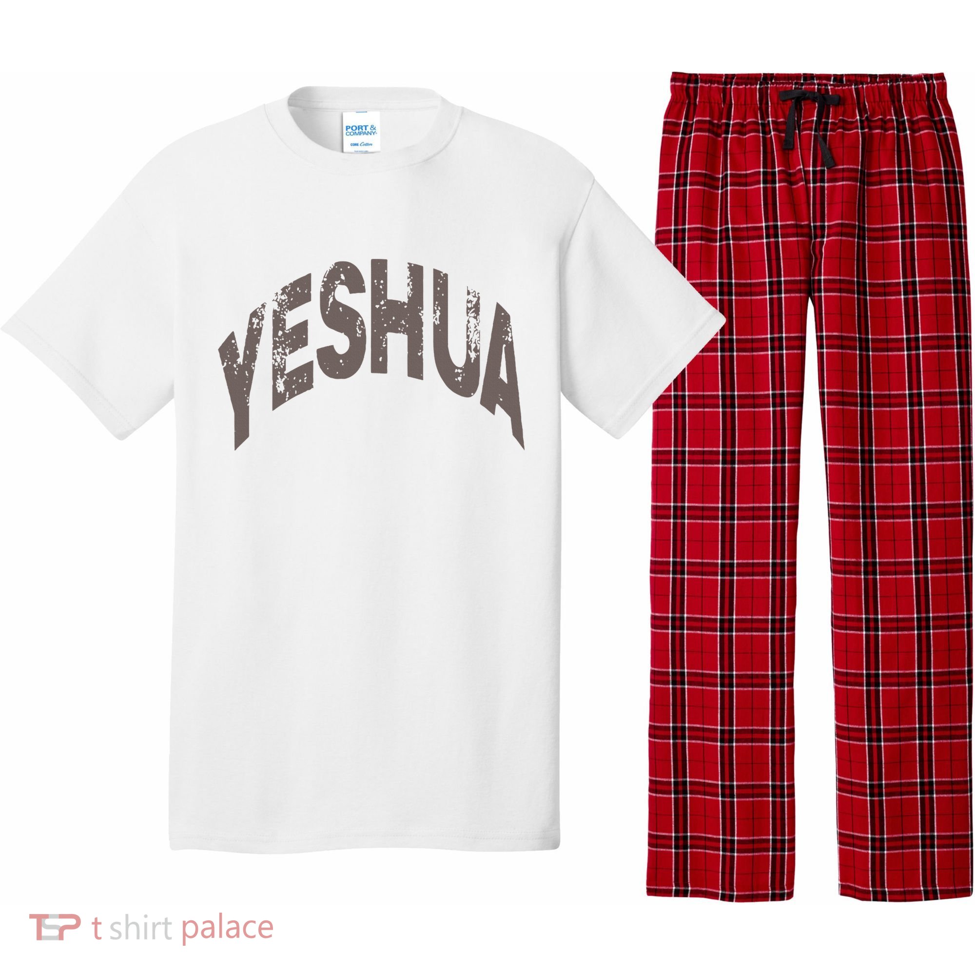 Yeshua hebrew name of Jesus christian messianic Pajama Set