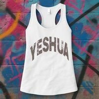 Yeshua hebrew name of Jesus christian messianic Women's Tank Top thumb 3