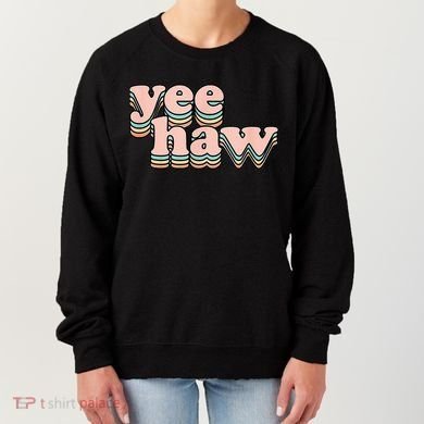 Yeehaw Howdy Space Cow Women's Sweatshirt