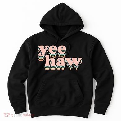 Yeehaw Howdy Space Cow Hoodie
