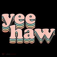 Yeehaw Howdy Space Cow Long Sleeve Shirt thumb 2