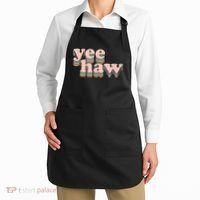 Yeehaw Howdy Space Cow Apron thumb 2