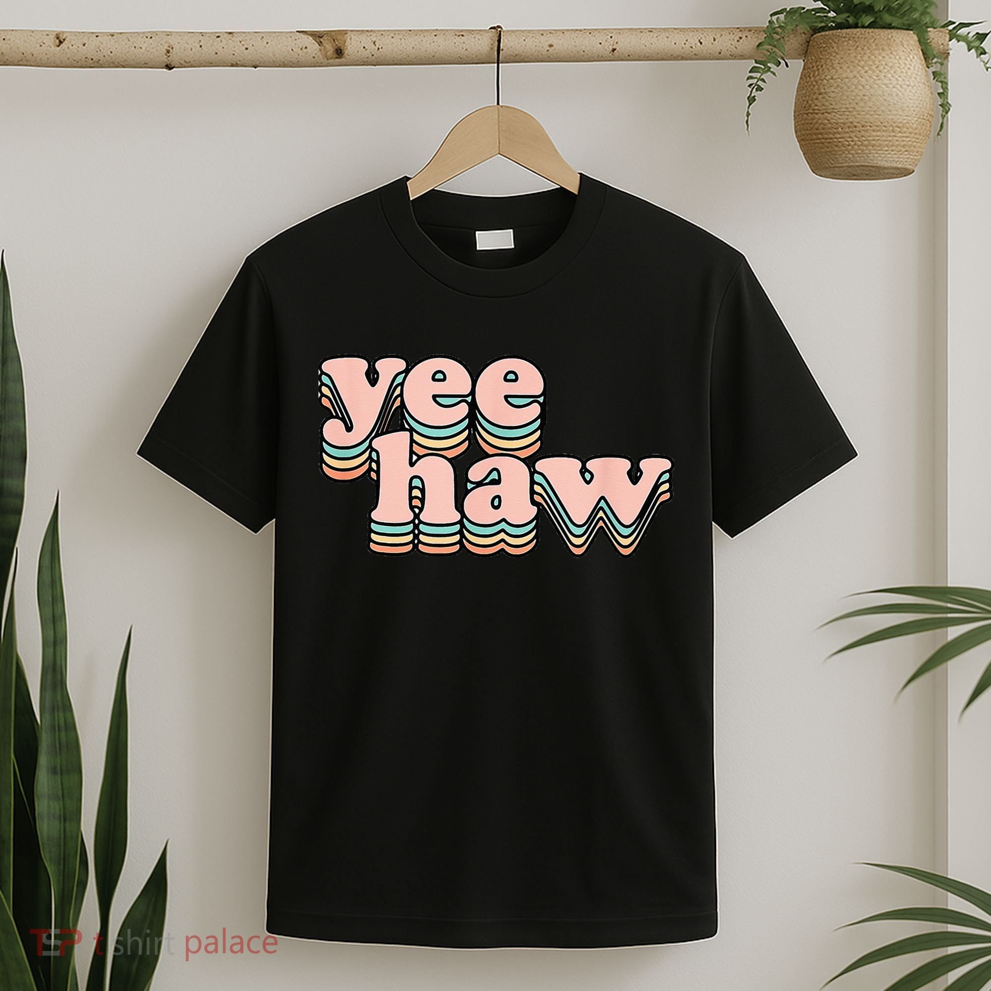 Yeehaw Howdy Space Cow T-Shirt