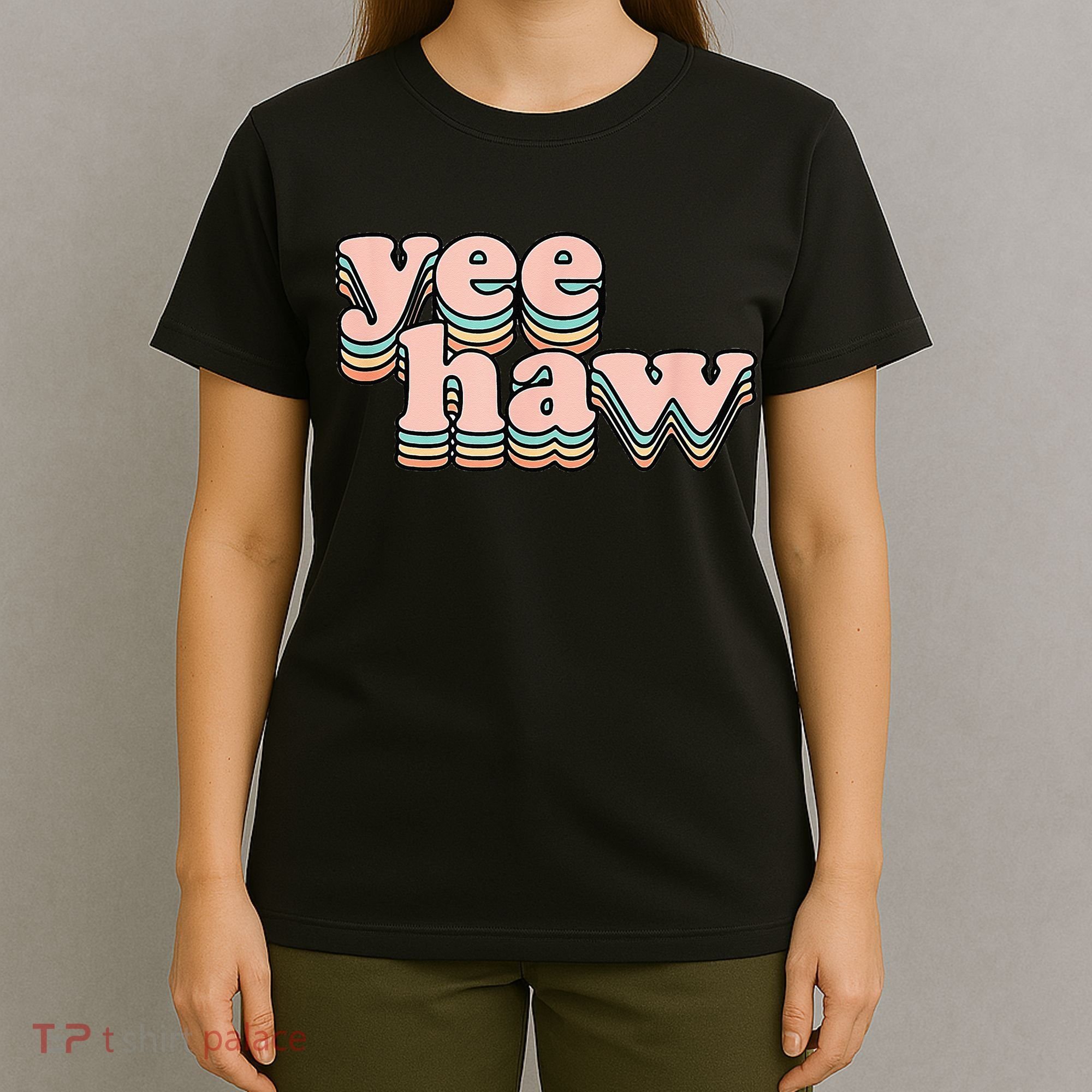 Yeehaw Howdy Space Cow T-Shirt