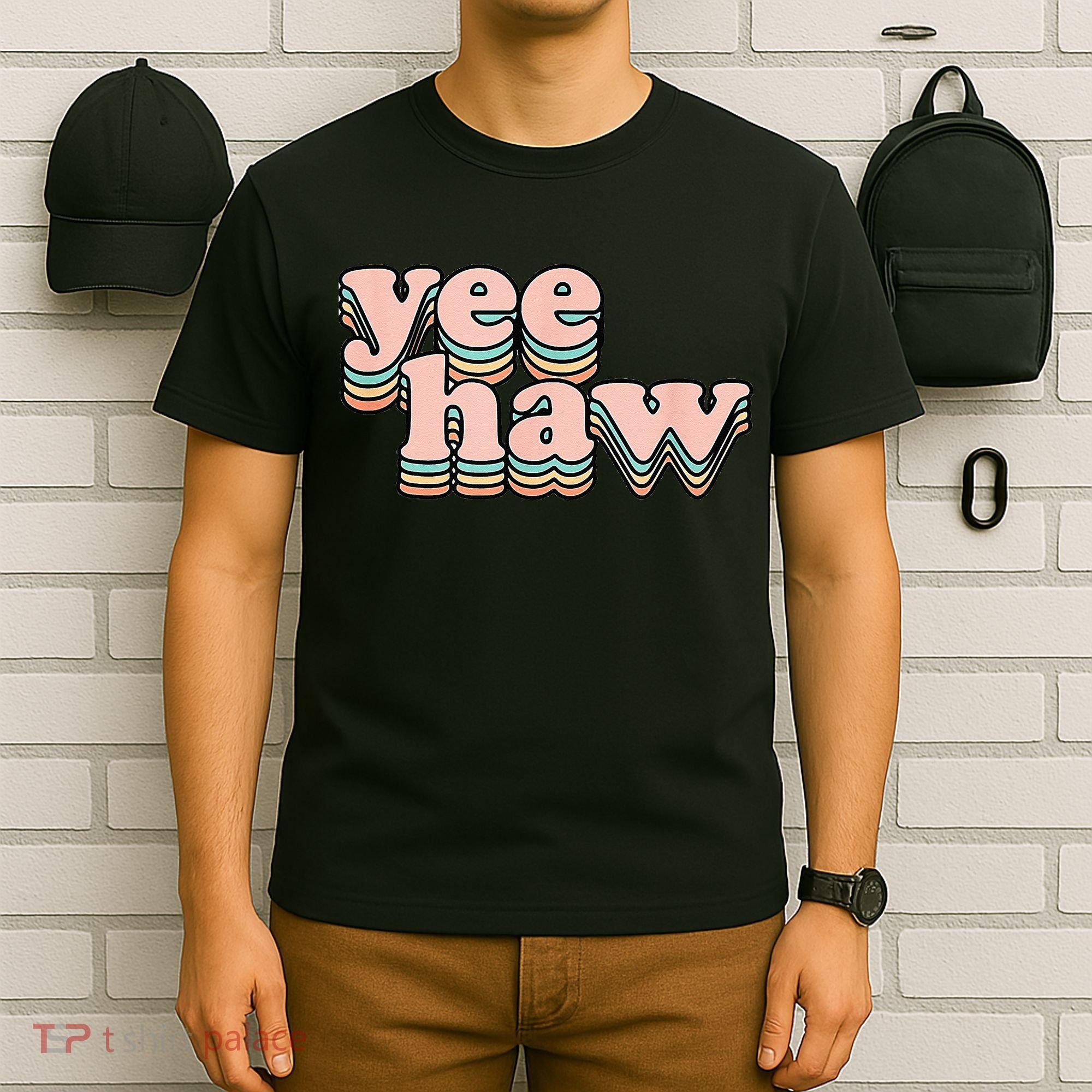 Yeehaw Howdy Space Cow T-Shirt