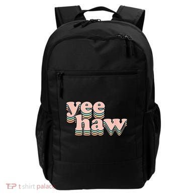 Yeehaw Howdy Space Cow Backpack