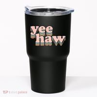 Yeehaw Howdy Space Cow Tumbler thumb 0