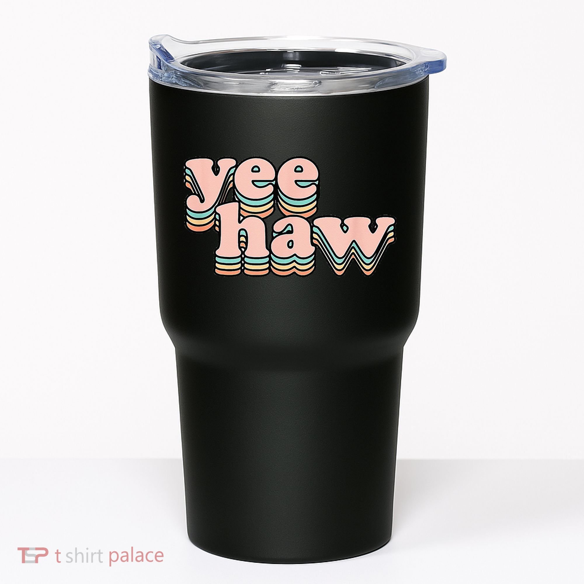 Yeehaw Howdy Space Cow Tumbler