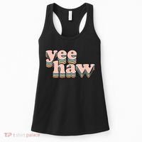 Yeehaw Howdy Space Cow Women's Tank Top thumb 0