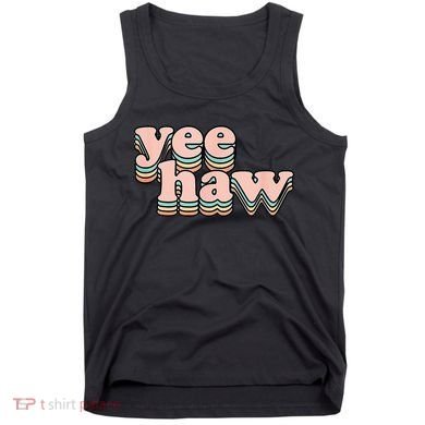 Yeehaw Howdy Space Cow Tank Top