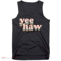 Yeehaw Howdy Space Cow Tank Top thumb 0
