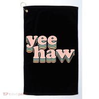 Yeehaw Howdy Space Cow Golf Towel thumb 0