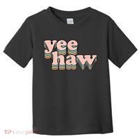 Yeehaw Howdy Space Cow Toddler T-Shirt thumb 0