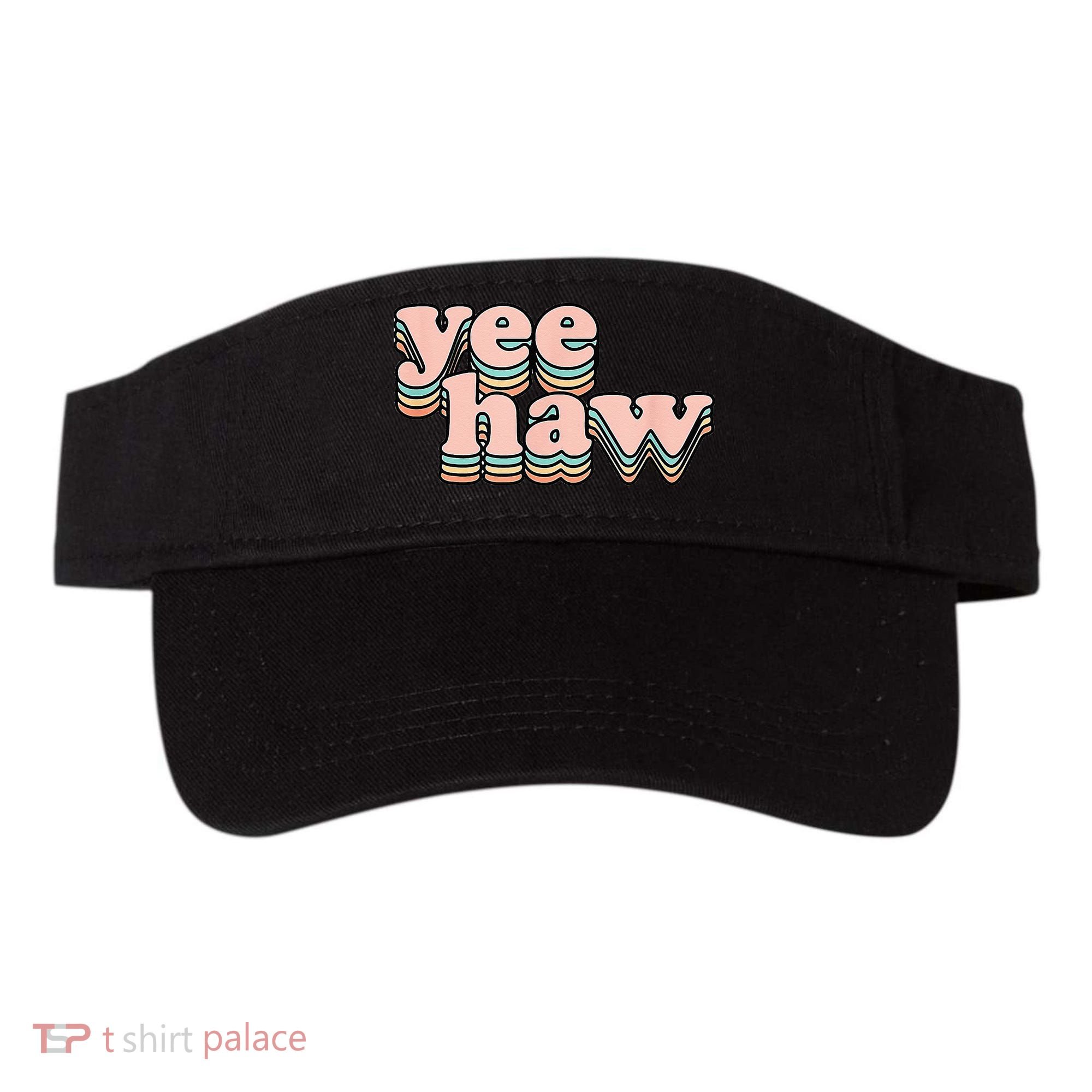 Yeehaw Howdy Space Cow Visor