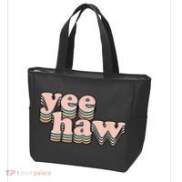 Yeehaw Howdy Space Cow Tote Bag thumb 3