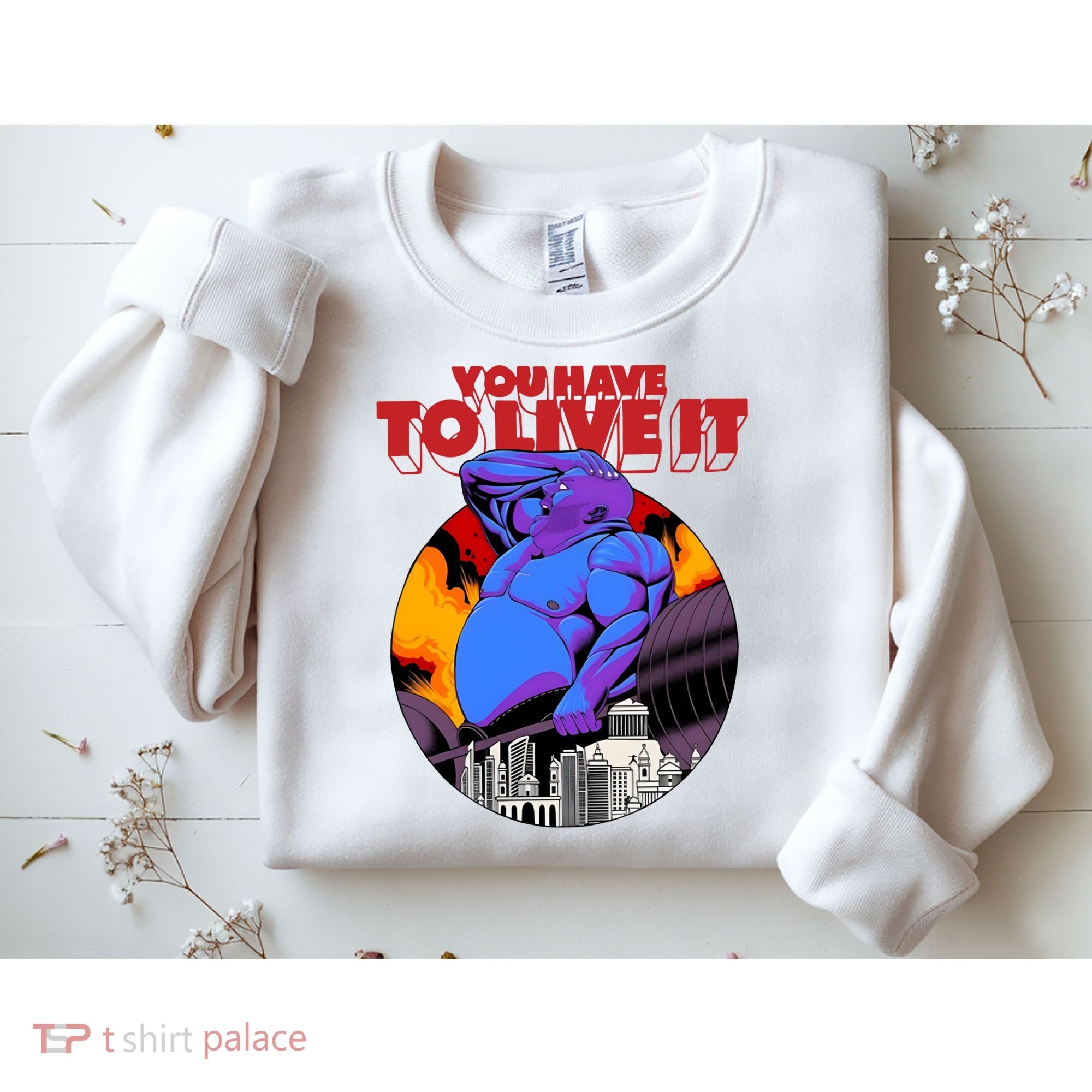 You Have To Live It Kyriakos Grizzly Sweatshirt