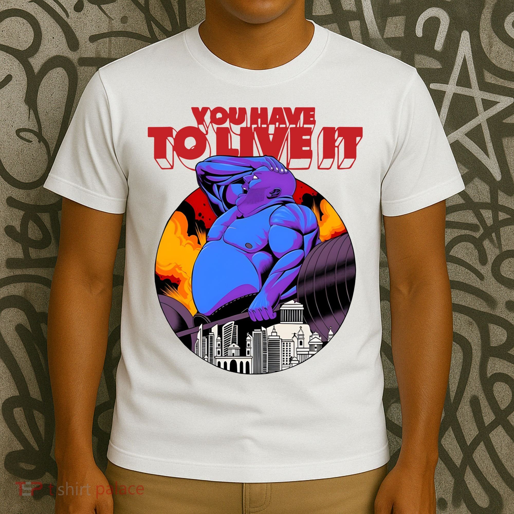 You Have To Live It Kyriakos Grizzly T-Shirt