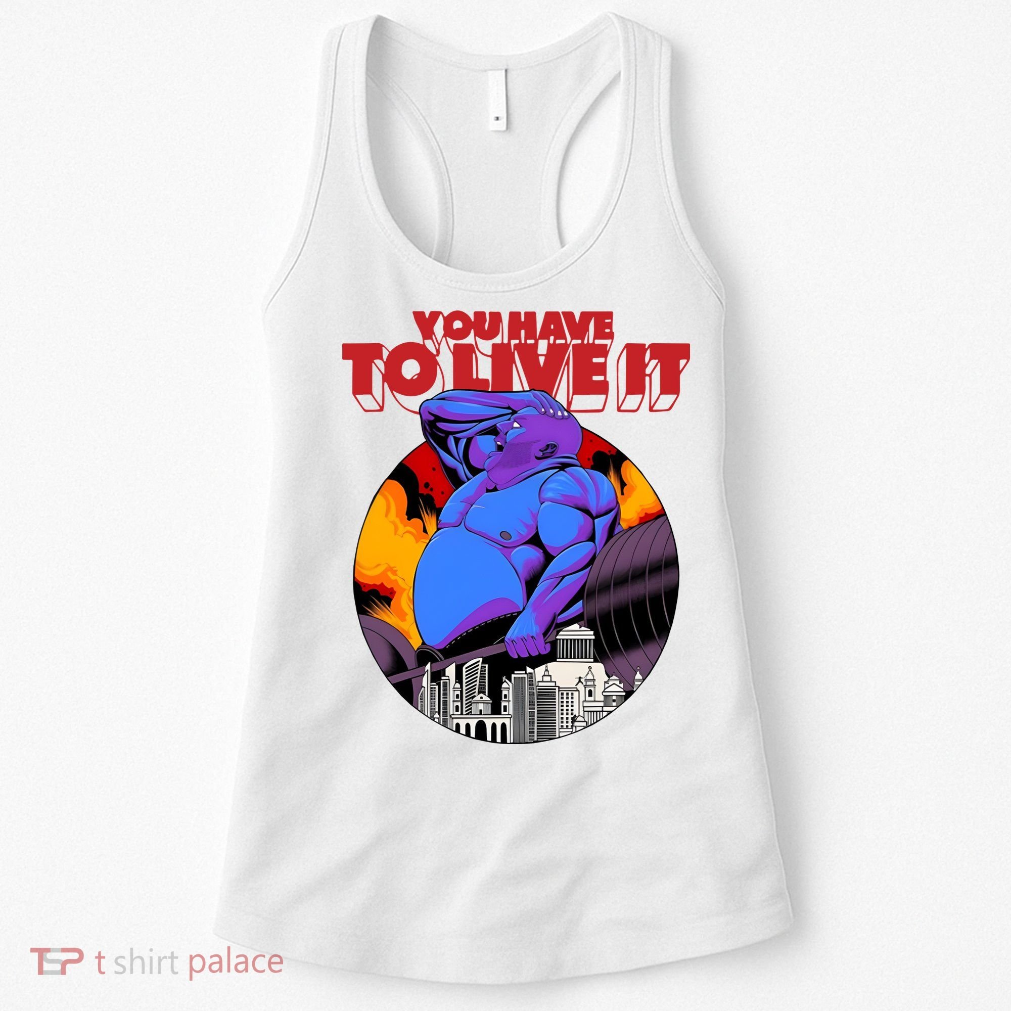 You Have To Live It Kyriakos Grizzly Women's Tank Top