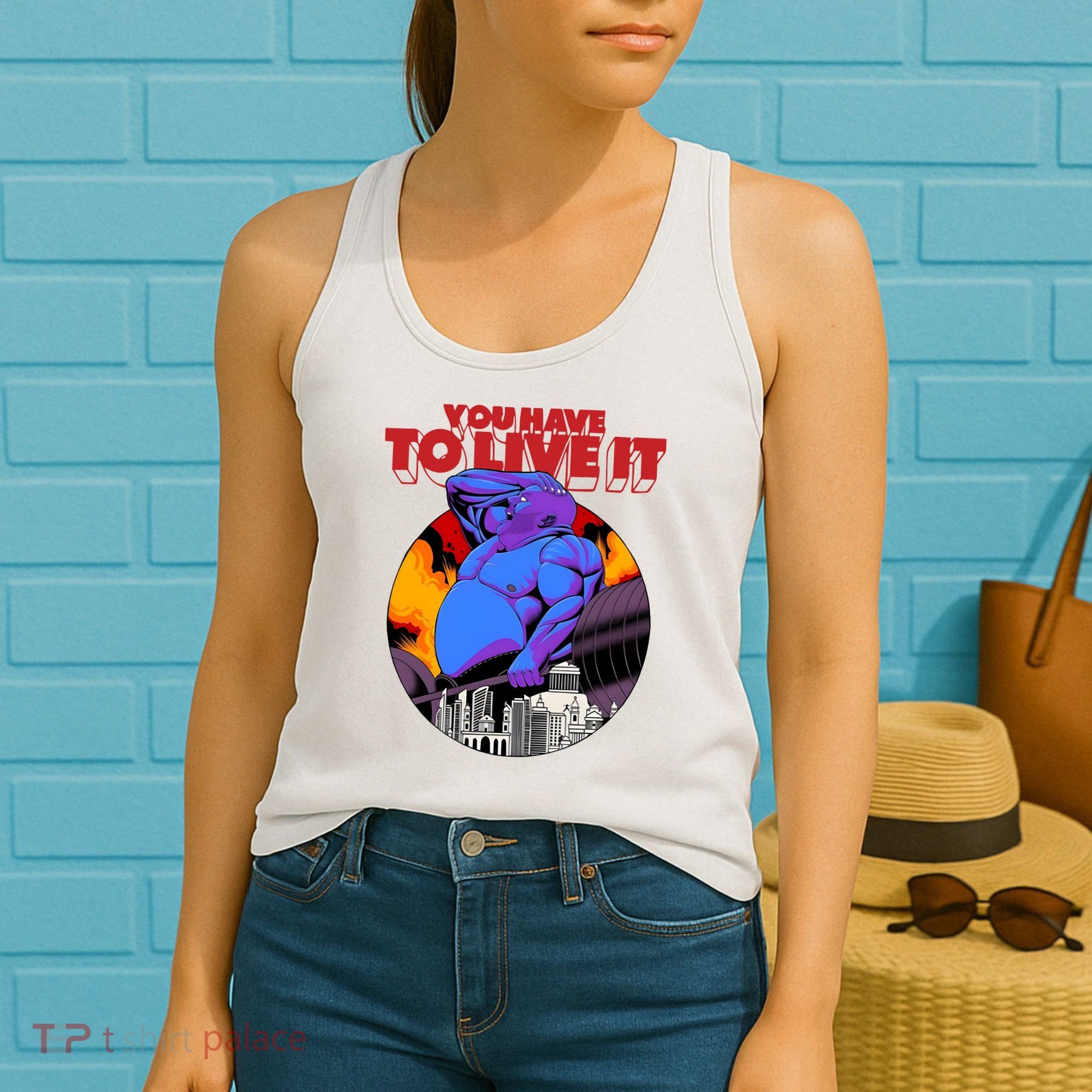 You Have To Live It Kyriakos Grizzly Women's Tank Top