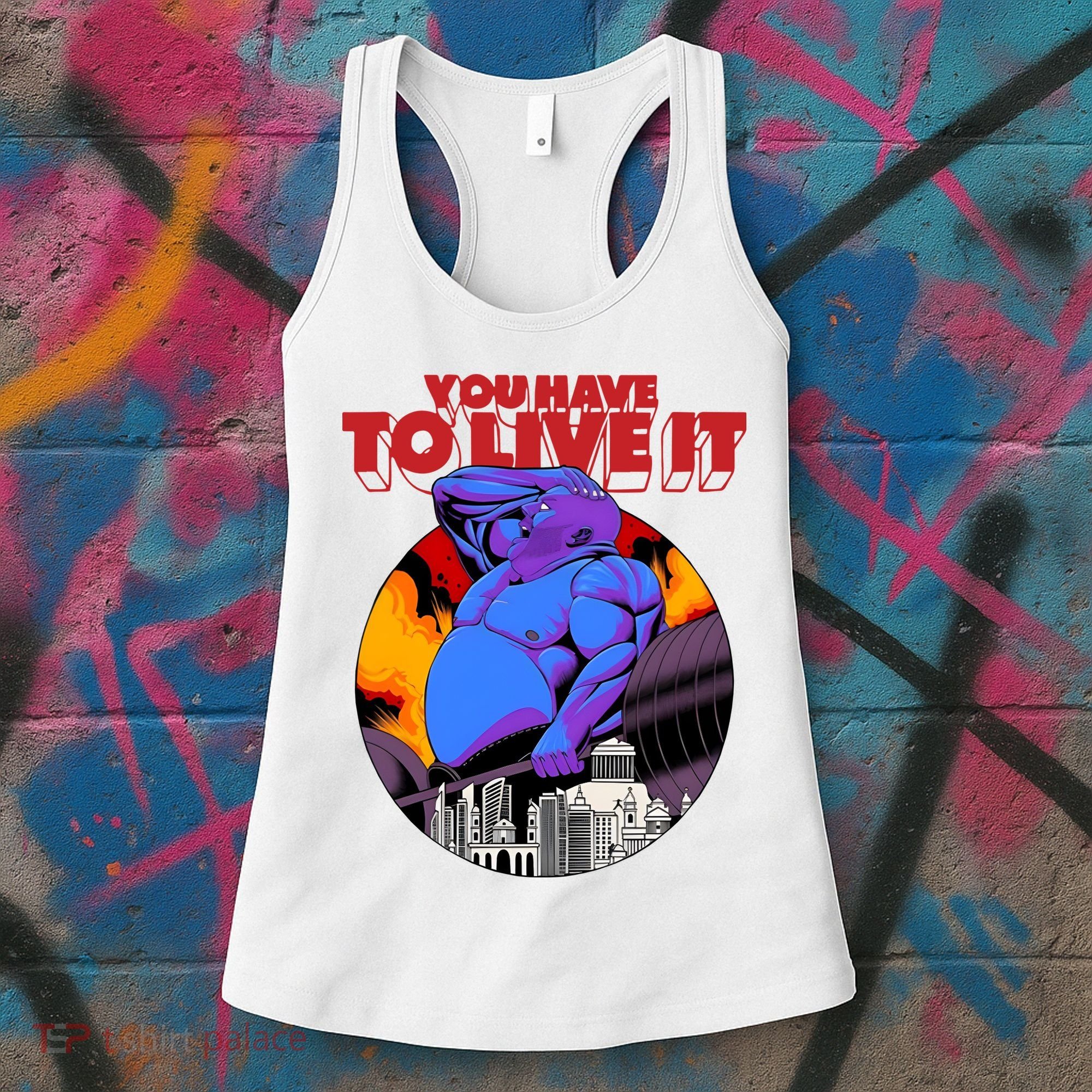 You Have To Live It Kyriakos Grizzly Women's Tank Top