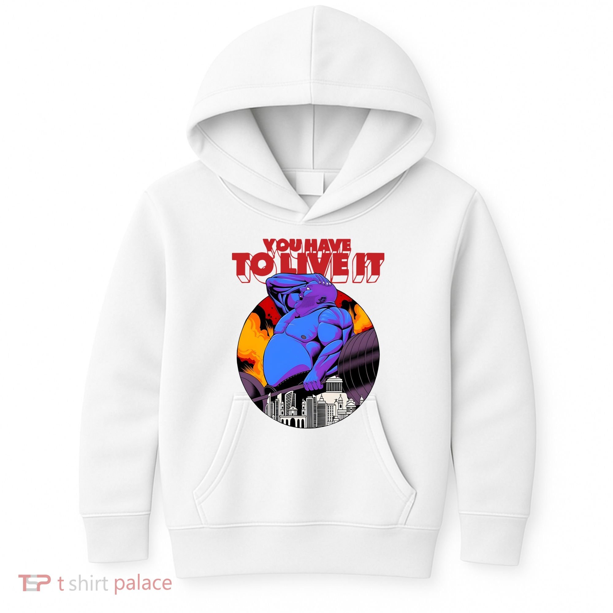 You Have To Live It Kyriakos Grizzly Kids Hoodie