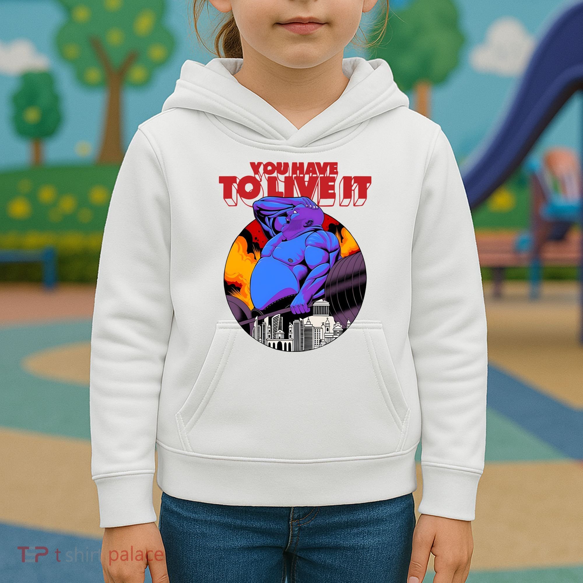 You Have To Live It Kyriakos Grizzly Kids Hoodie