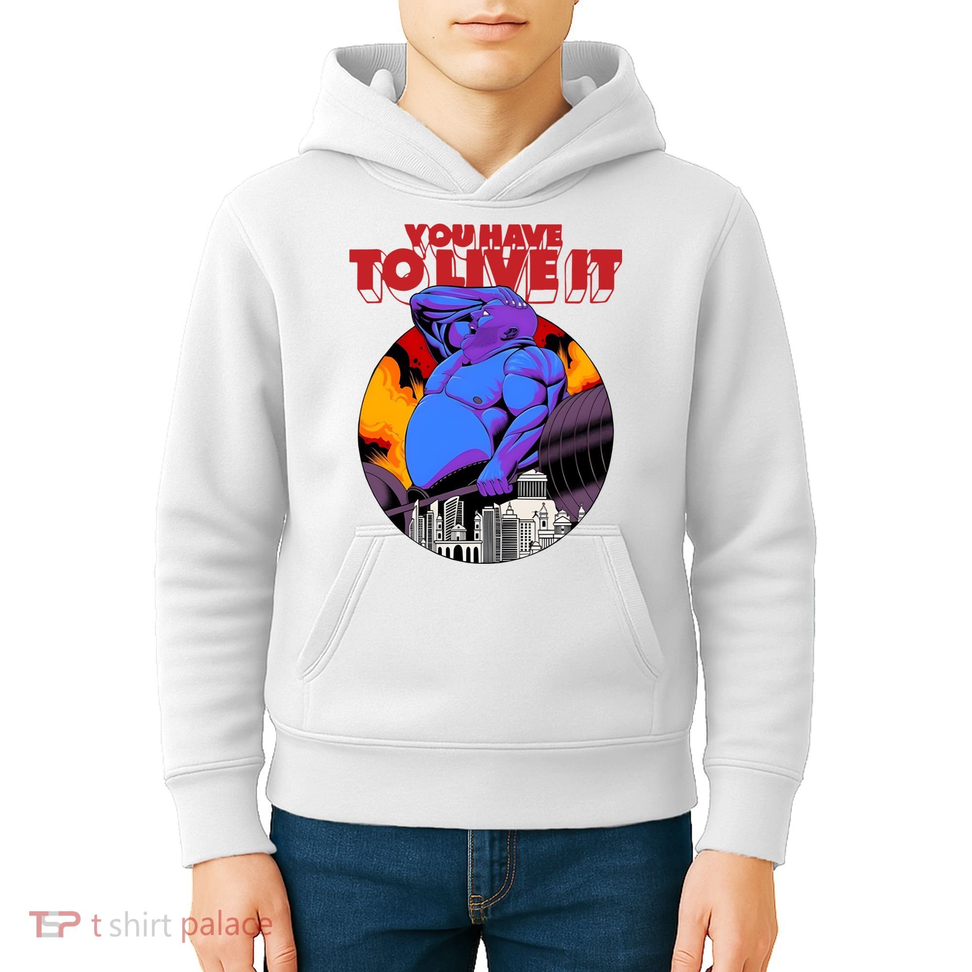 You Have To Live It Kyriakos Grizzly Kids Hoodie