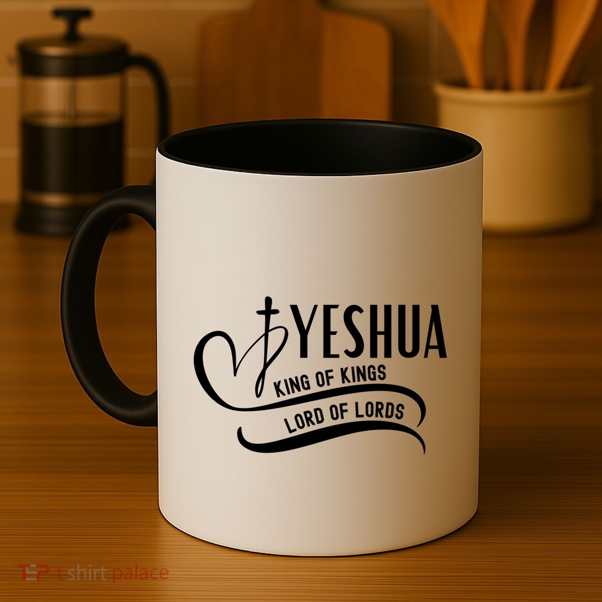 Yeshua Hamashiach The Messianic Messiah Funny Gift Cool Gift Funny Gift Coffee Mug