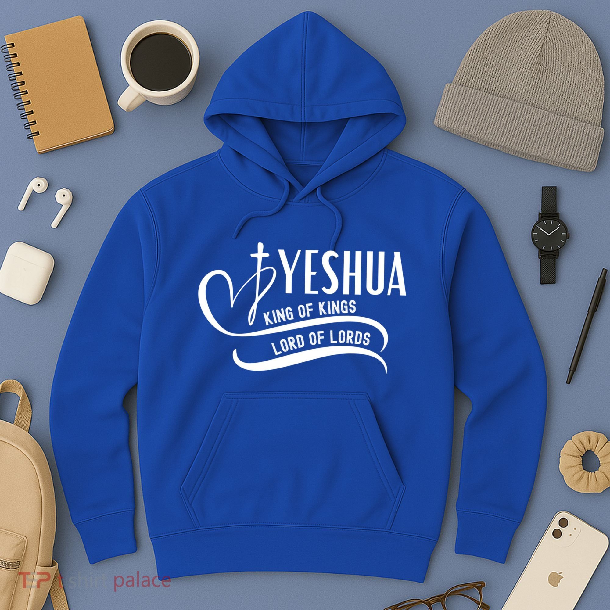 Yeshua Hamashiach The Messianic Messiah Funny Gift Cool Gift Funny Gift Hoodie