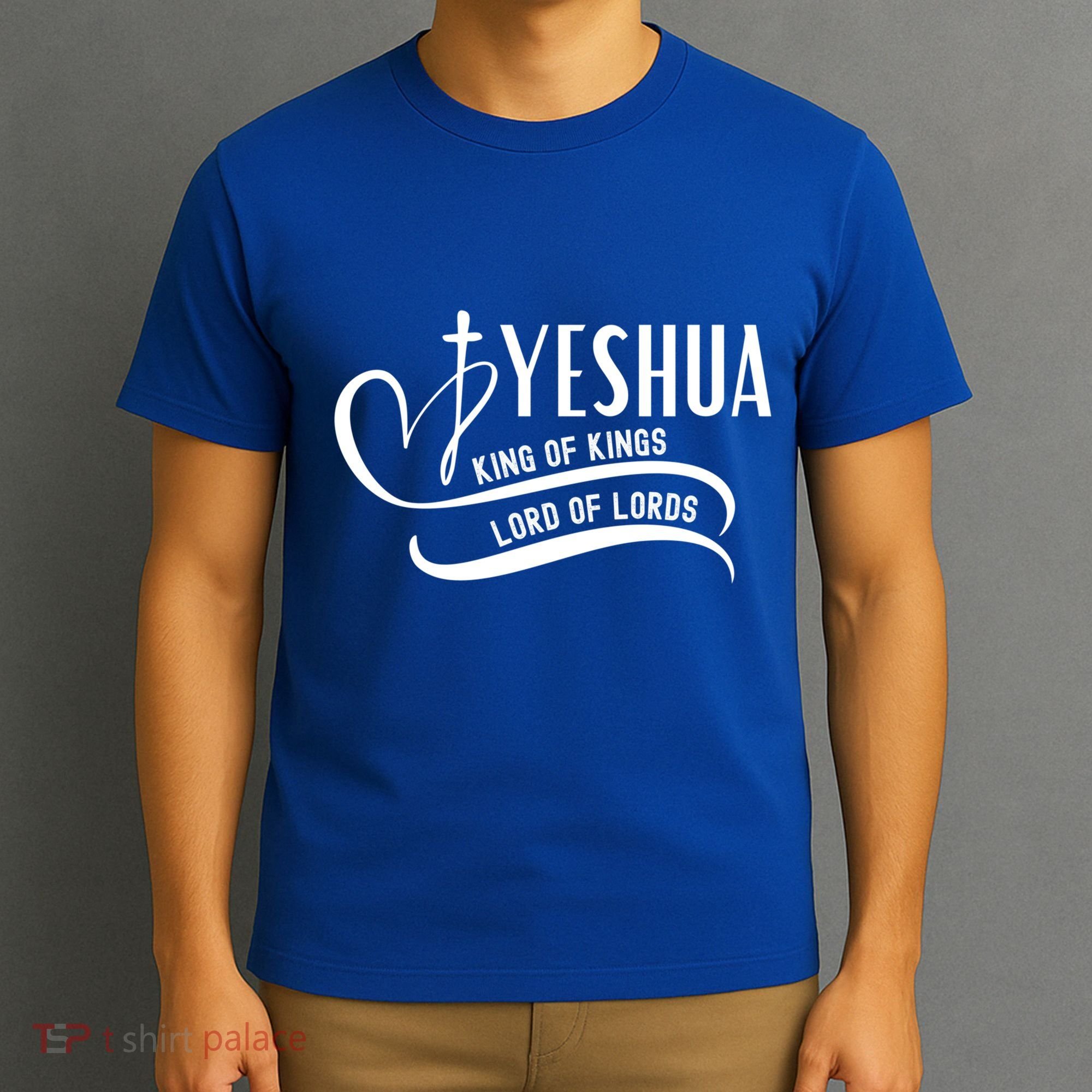 Yeshua Hamashiach The Messianic Messiah Funny Gift Cool Gift Funny Gift T-Shirt