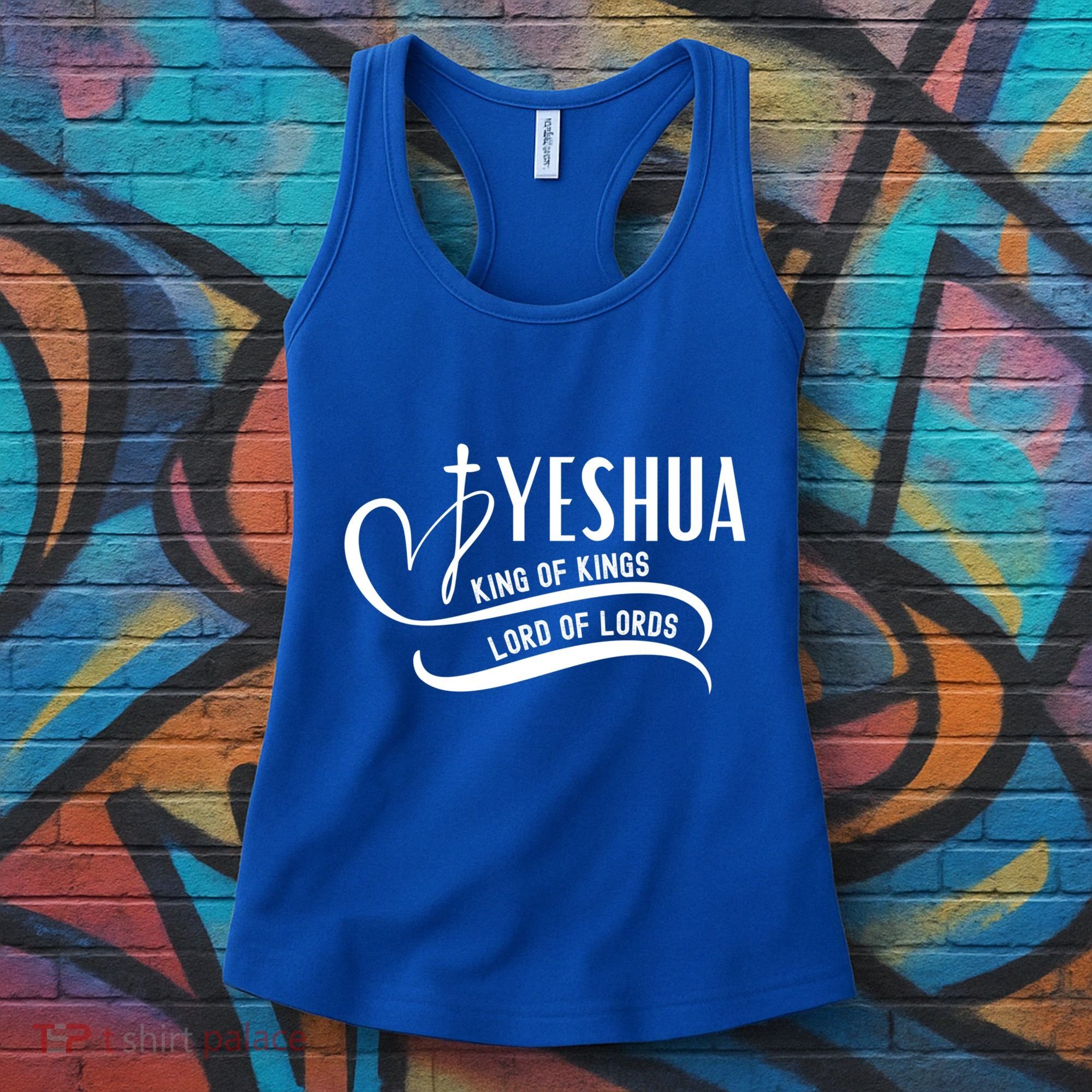 Yeshua Hamashiach The Messianic Messiah Funny Gift Cool Gift Funny Gift Women's Tank Top