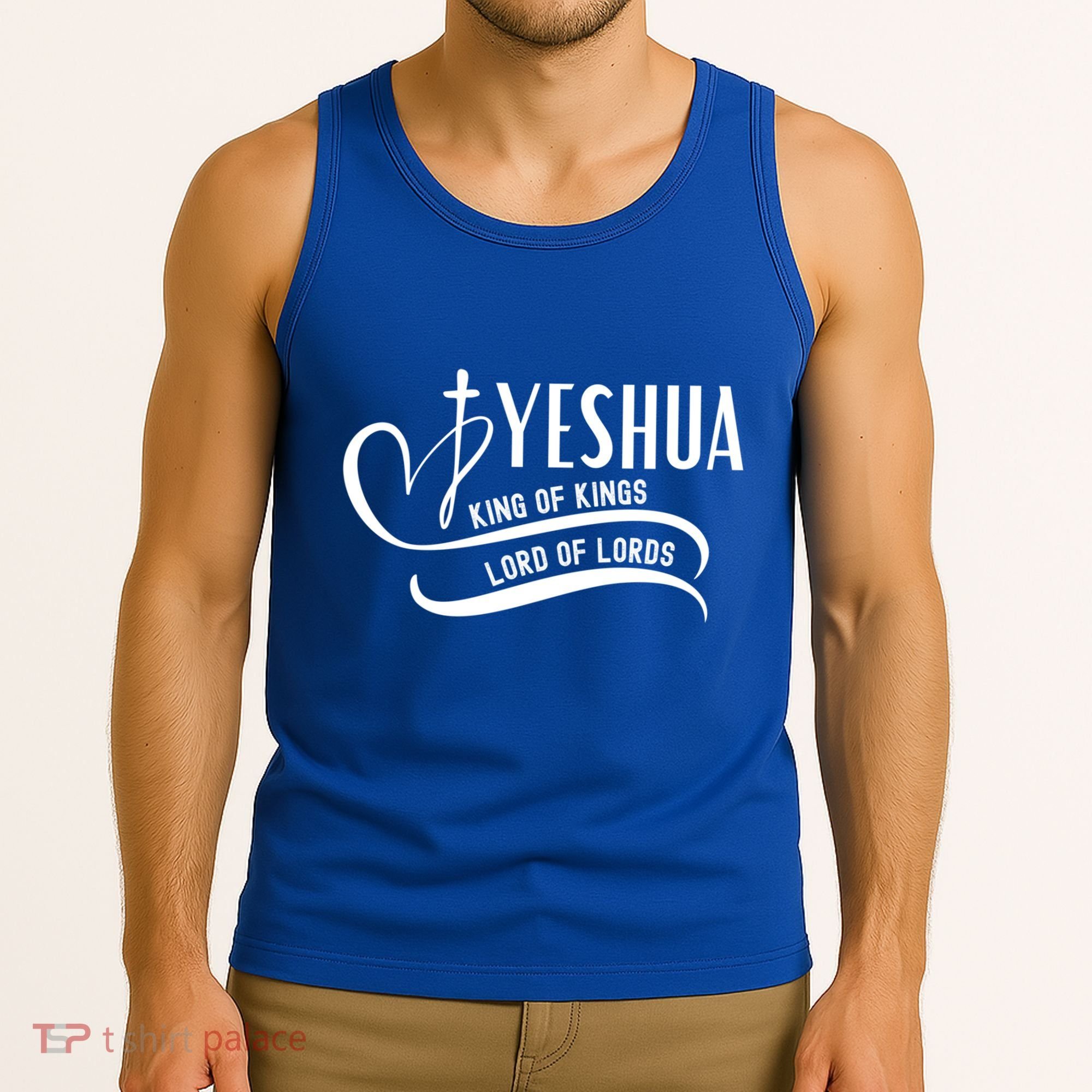 Yeshua Hamashiach The Messianic Messiah Funny Gift Cool Gift Funny Gift Tank Top